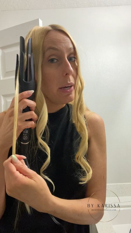 This is my favorite way to curl my hair now 
🤩 very easy to use 
🤩 doesn’t burn me and doesn’t pull my hair 
🤩three heat temps

#LTKfindsunder50 #LTKbeauty #LTKVideo