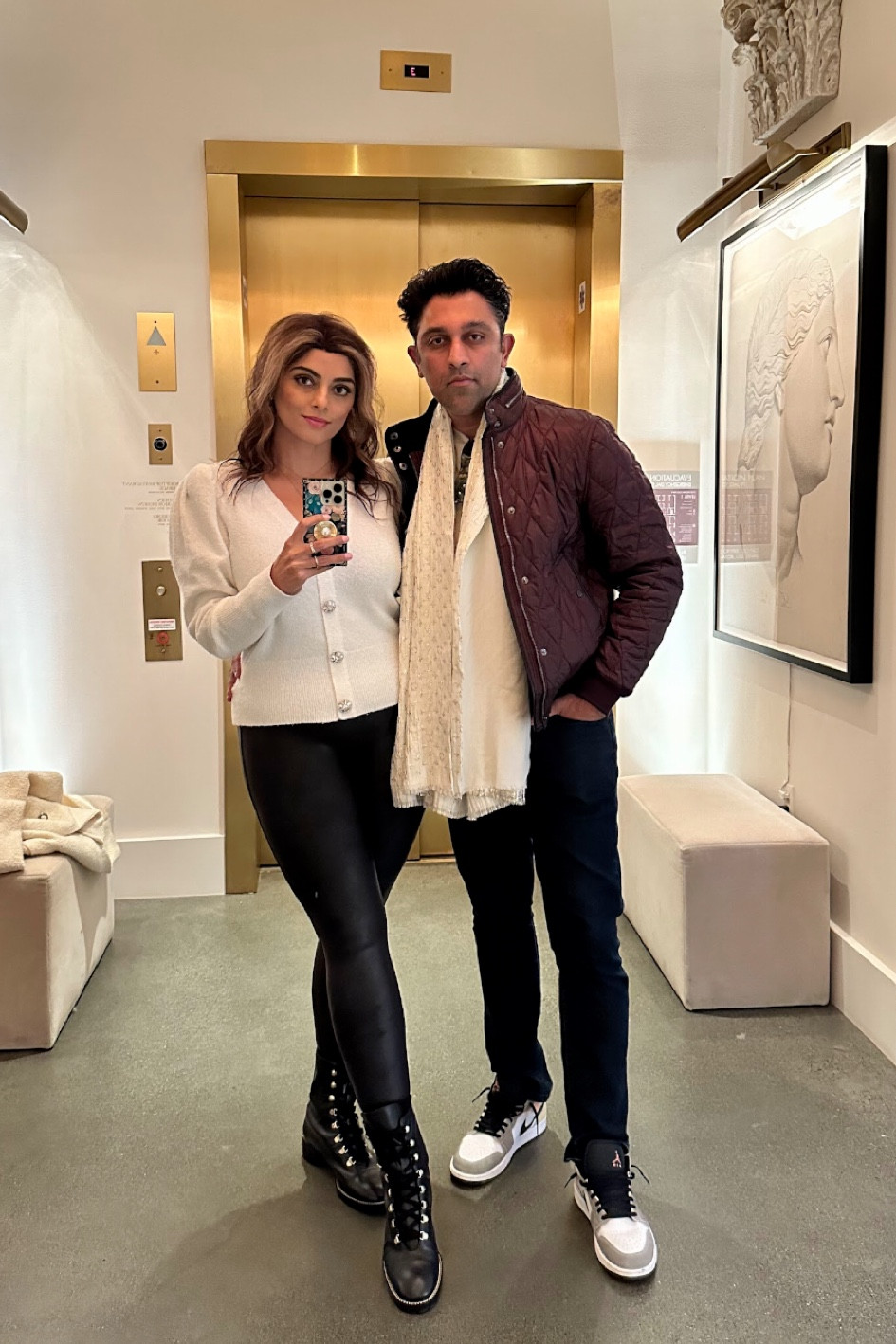 The most requested booties with gold detailing are back after years of being out of stock!

‼️‼️‼️74% off...on sale from $695 to $179!

I've had mine for years, I can walk miles in them, run TTS and I am wearing a size 10.5

Gold hardware, gold chain at the bottom, they're very durable and great for all weather conditions. This new style even has a zipper for easy on and off!

Limited time black Friday sale use code UNLOCK25

#LTKShoeCrush #LTKStyleTip #LTKSaleAlert