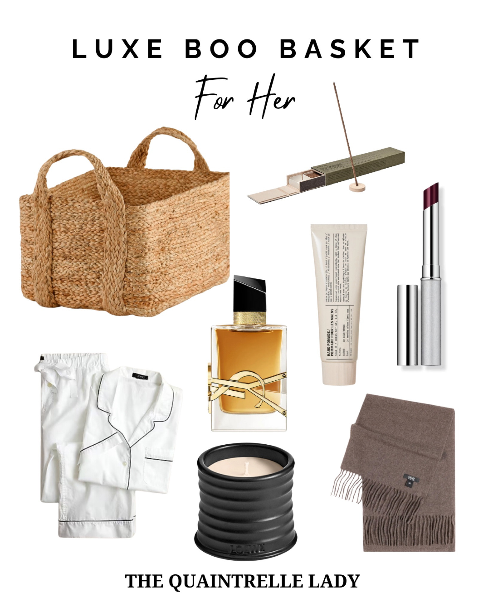 Luxe Boo Basket for her 🖤 #boobasket #luxegifts #giftsforher #giftguide

#LTKHoliday #LTKGiftGuide