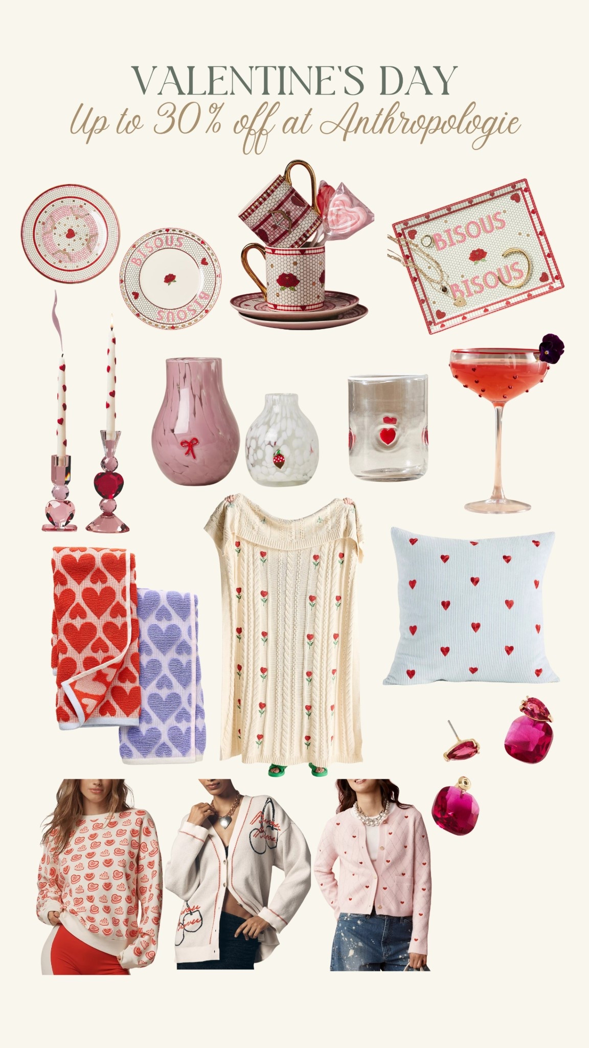 Up to 30% off Valentine’s Day finds at Anthropologie 

#LTKValentine #LTKSeasonal #LTKSaleAlert