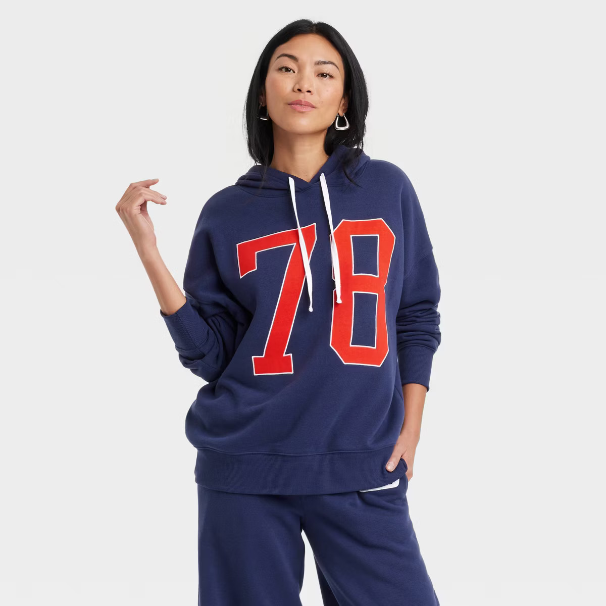 Women's 78 Graphic Sweatshirt - Blue | Target