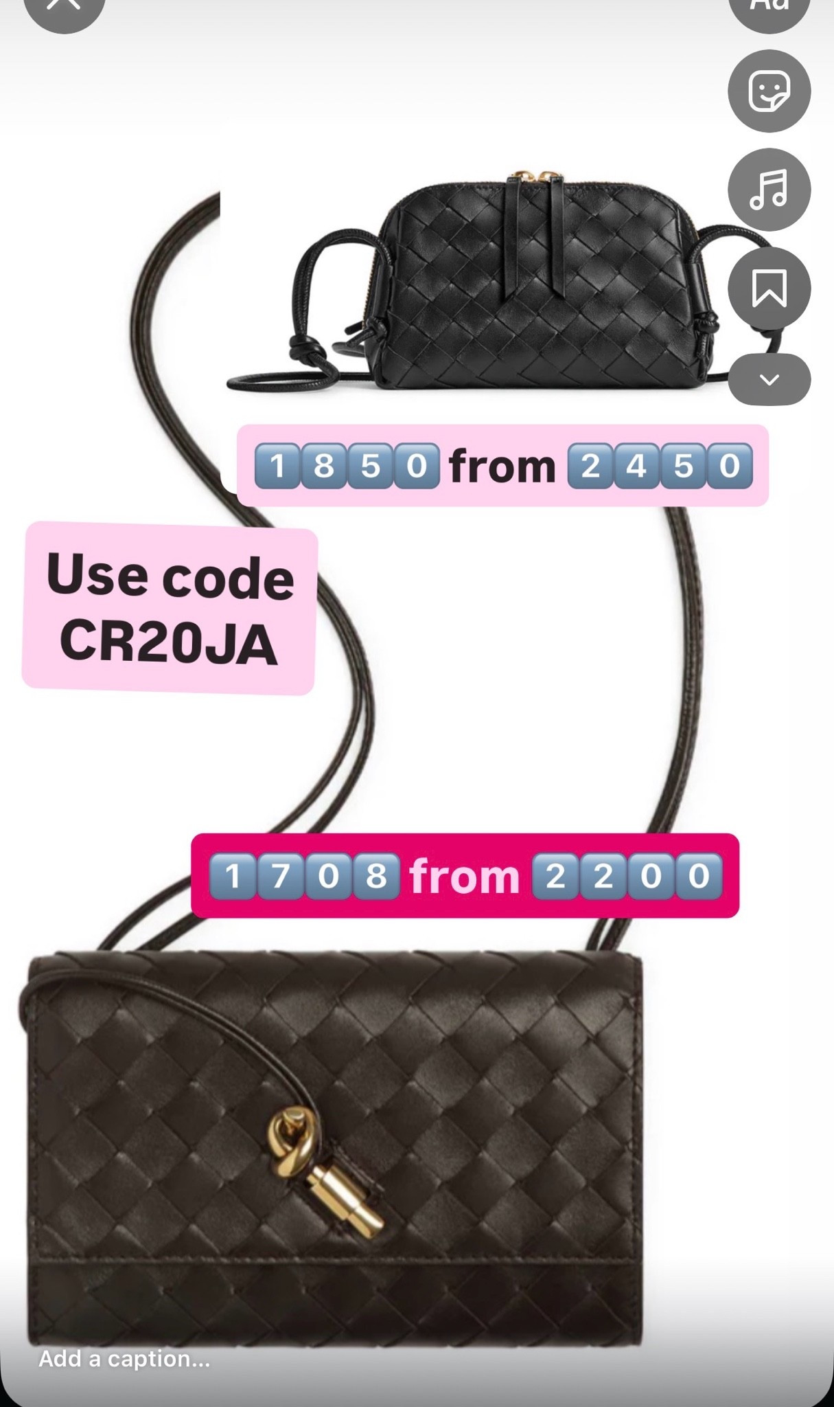 Bottega crossbody bag sale
No tax and no duties 
Use code
CR20JA

#LTKSaleAlert #LTKSeasonal #LTKootd