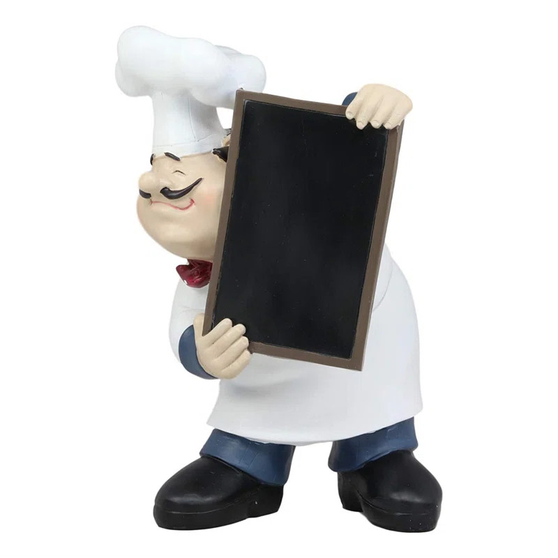 Turberville French Bistro Master Head Chef Jean Figurine | Wayfair North America