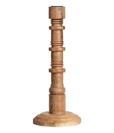 H&M Tall Wooden Candle Holder $24.99 | H&M (US)