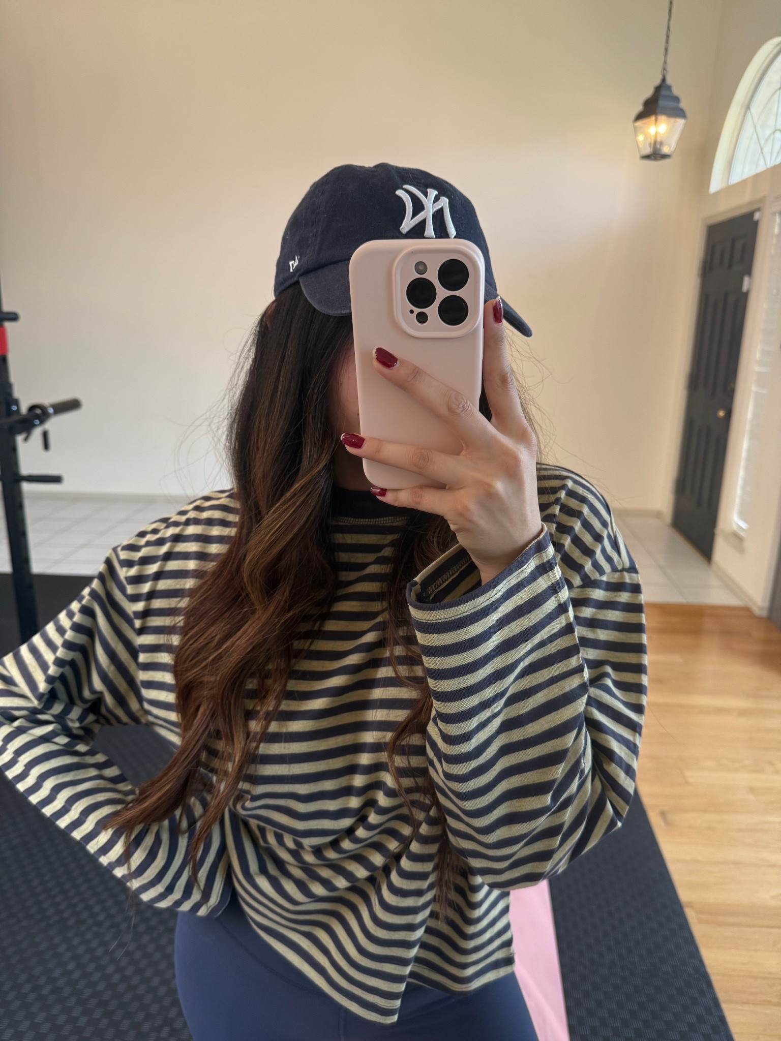 Stripes for fall 2025!! Lioness Amazon dupe!! 🤍💙