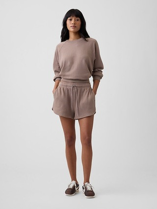 Relaxed French Terry Dolphin Shorts | Gap Factory