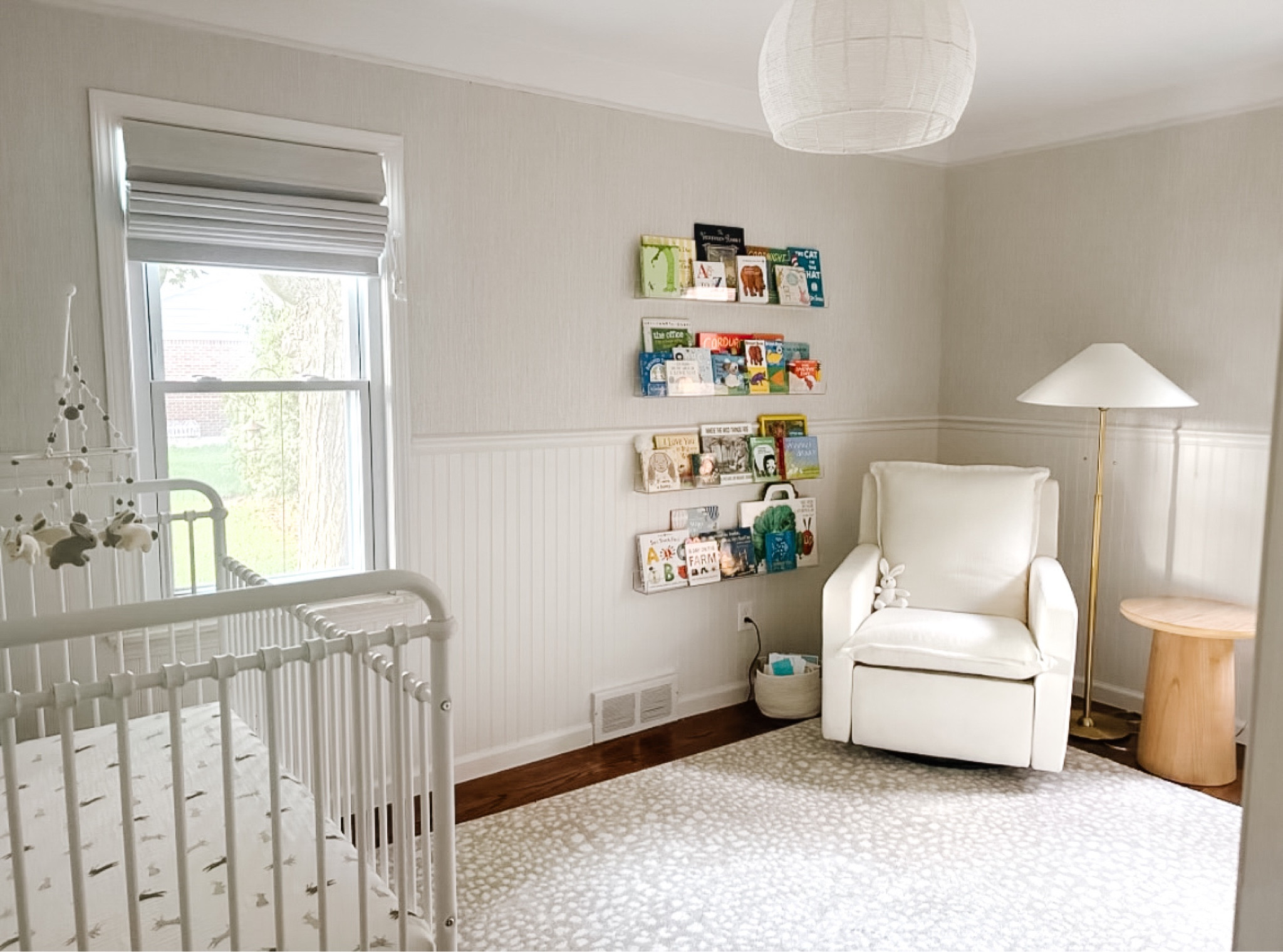 Beautiful white nursery is soothing, stunning and so classic! Shop Taylor’s nursery here for so many great finds 

#LTKfindsunder100 #LTKhome