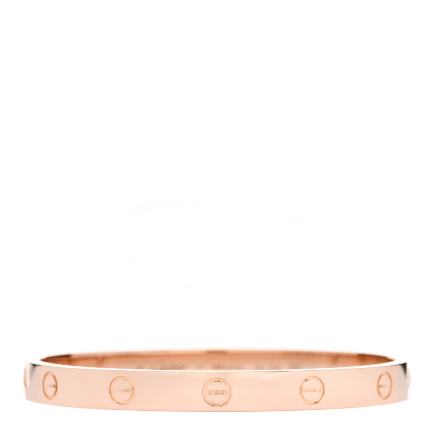 18K Pink Gold LOVE Bracelet 17 | FASHIONPHILE (US)