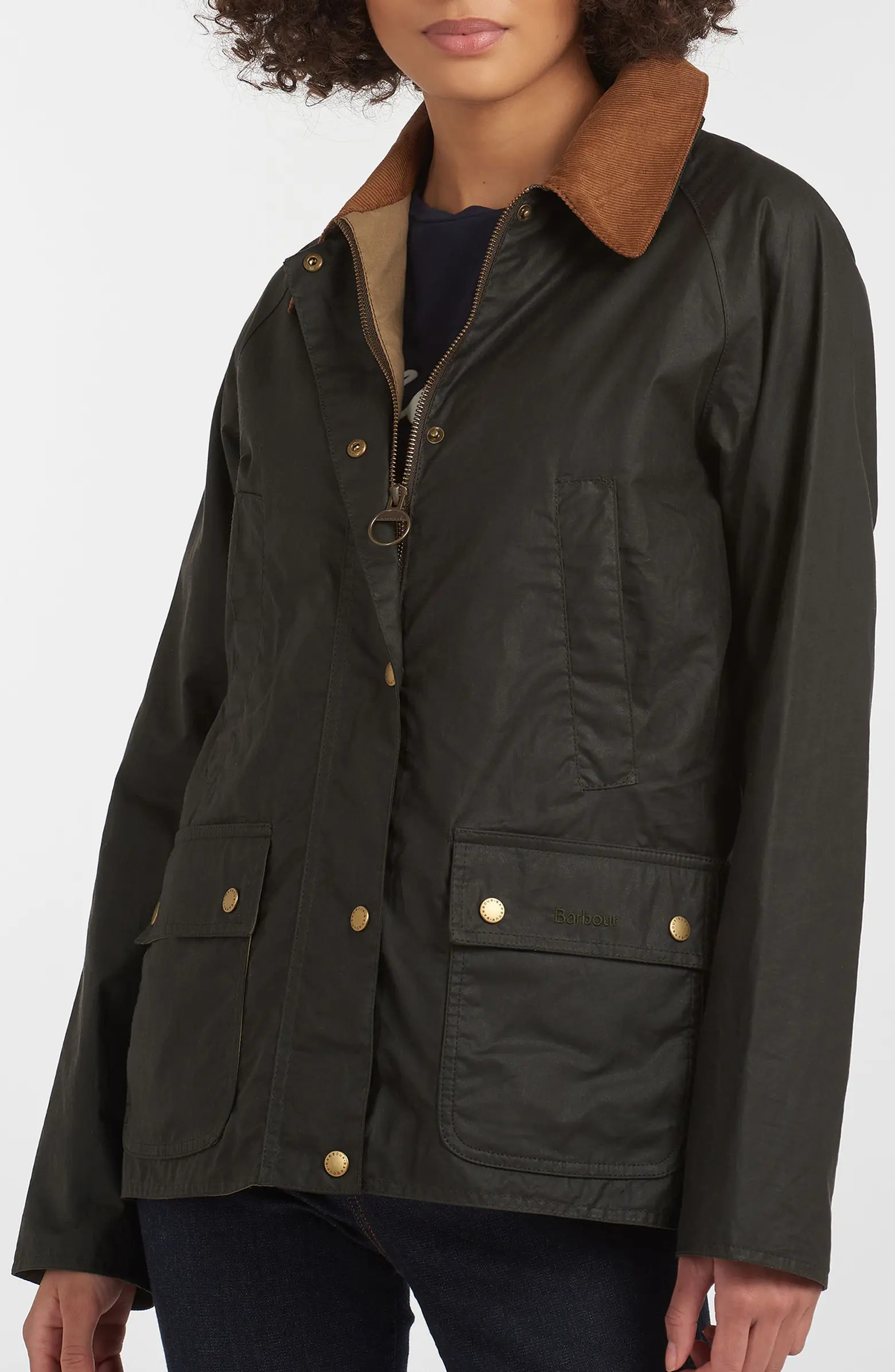 Acorn Water Resistant Waxed Cotton Jacket | Nordstrom
