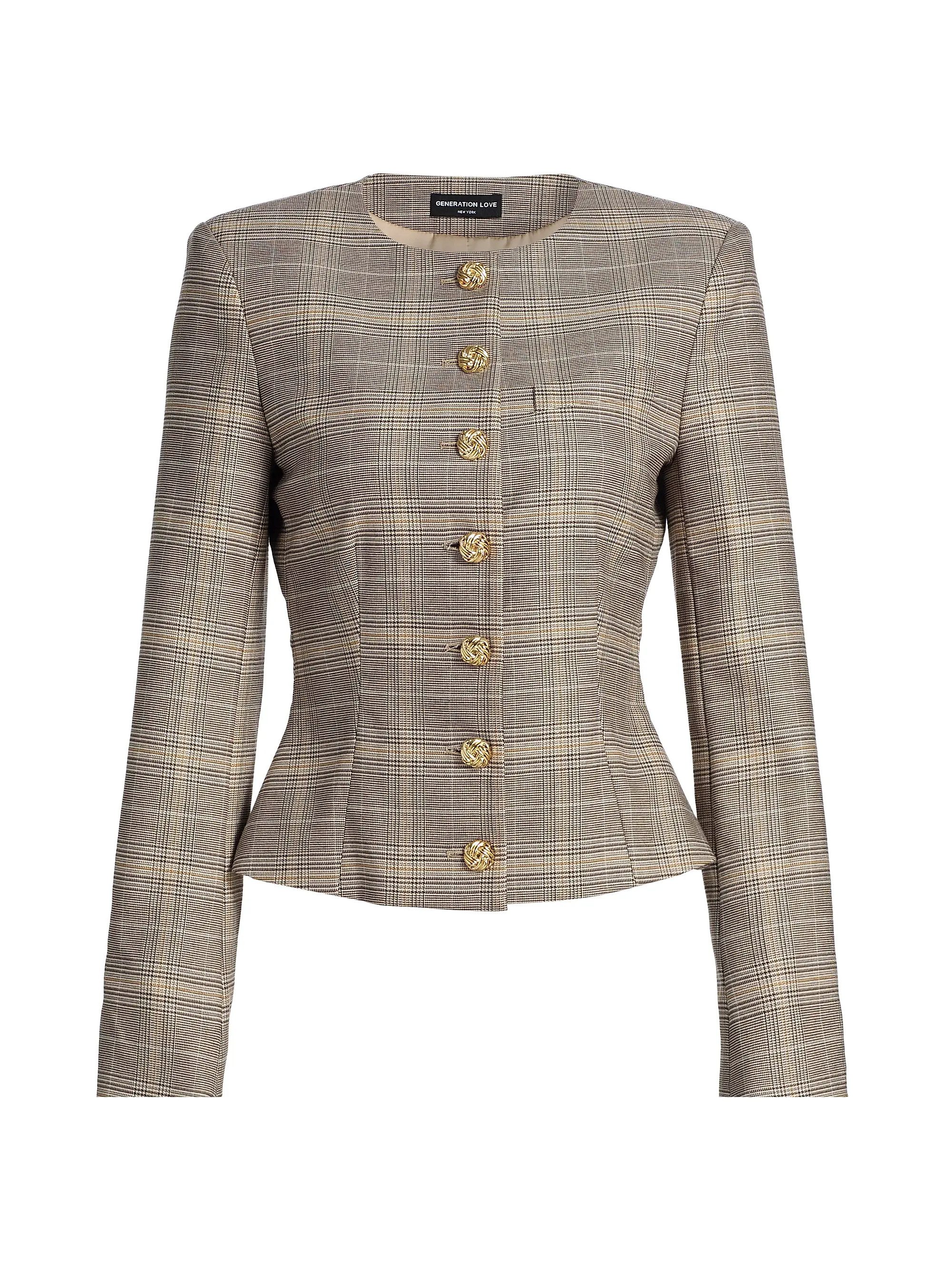 Generation Love Sirus Plaid Jacket | Saks Fifth Avenue | Saks Fifth Avenue