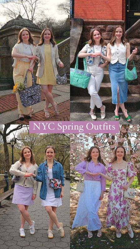 What we’ve been wearing in NYC + our latest Vera Bradley bags  

#LTKitbag #LTKstyletip #LTKSeasonal