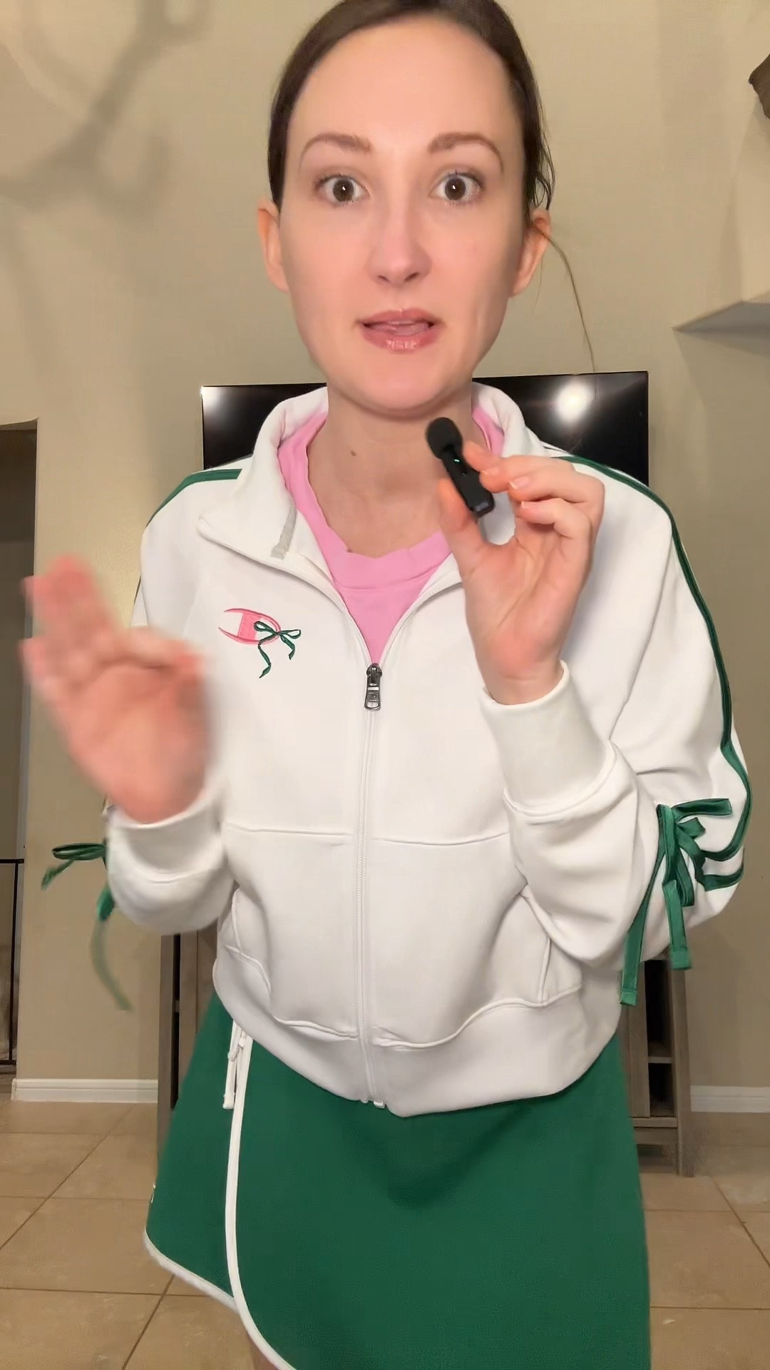 The cutest activewear at @Target ! I love this new Champion set so much! 💚🎀

I'm 5'5" ~125 pounds and got a small in both pieces! TTS. 

#LTKActive #LTKmomlife