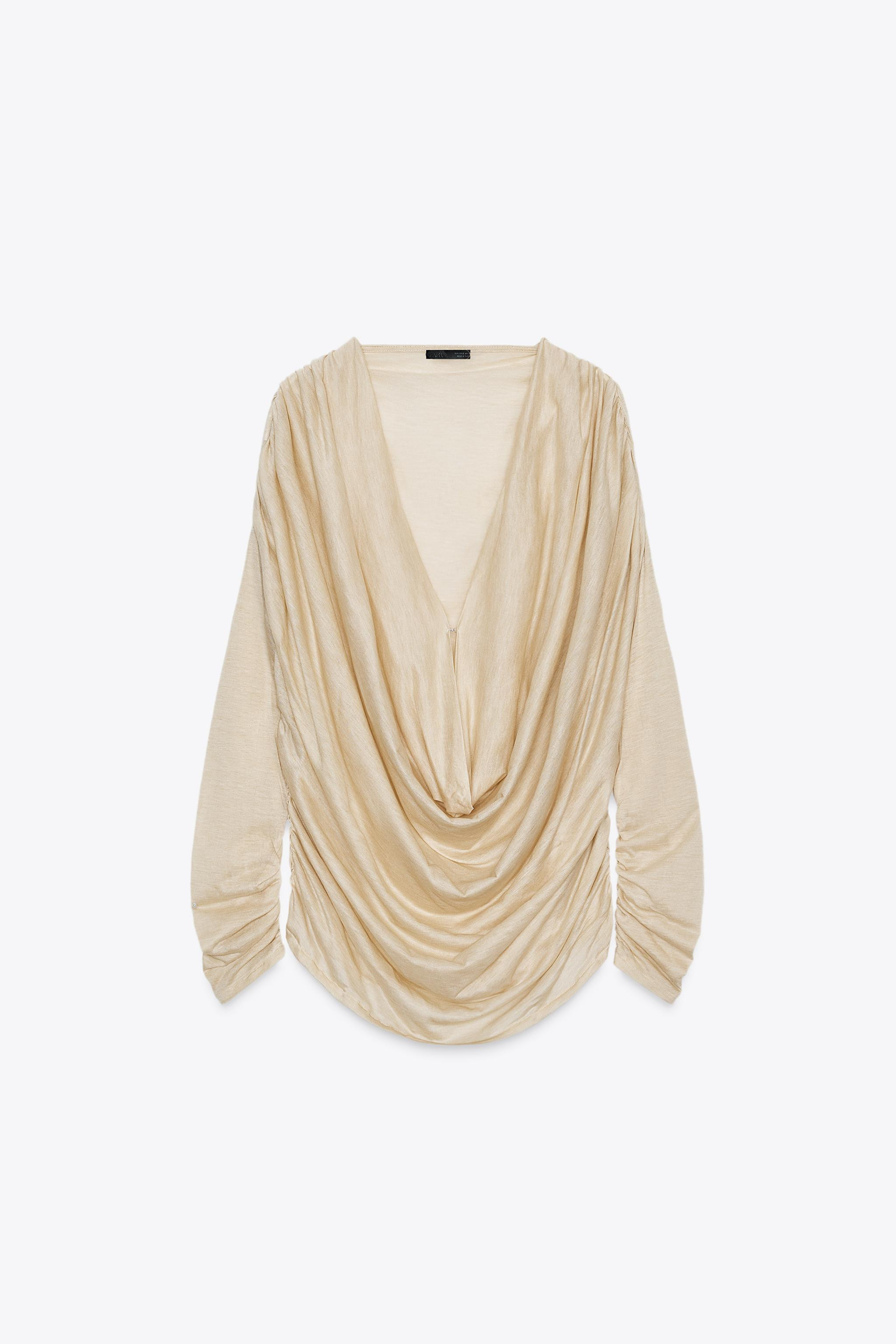 DRAPED TOP | Zara US