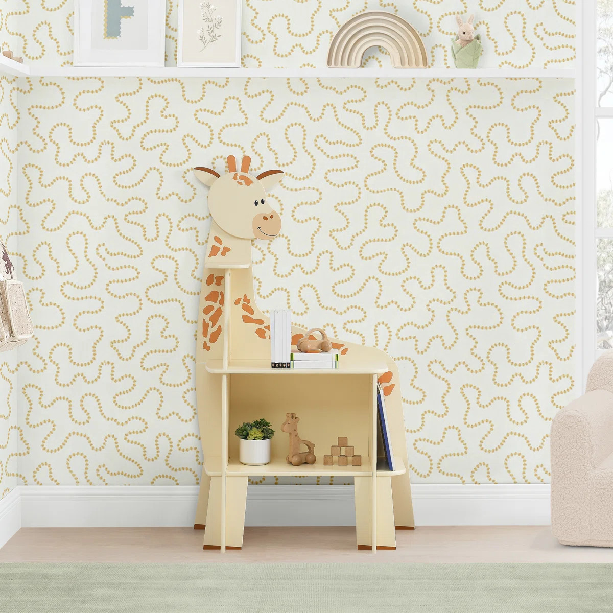 Giraffe Bookcase - Greenguard Gold Certified | Wayfair North America