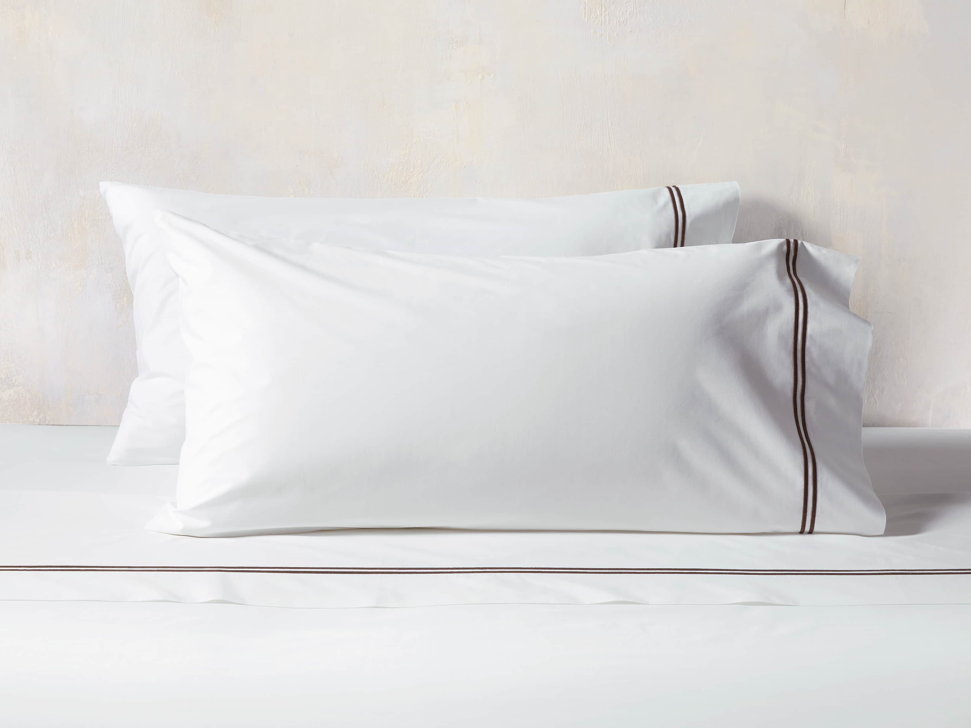 Italian Hotel Double-Stitch Pillow Case | Arhaus