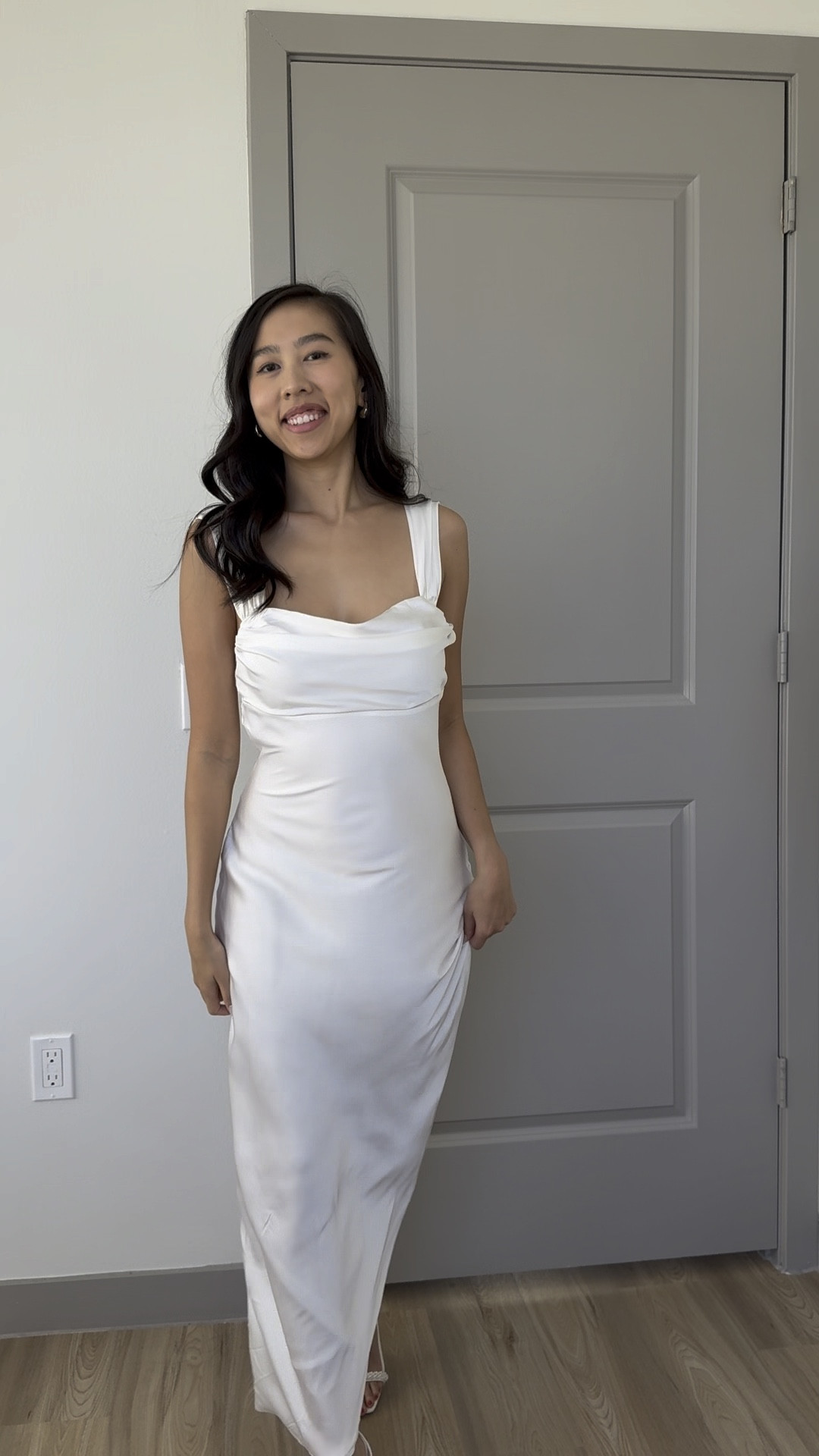 White dress (small), white bride dress, bridal shower dress, engagement dress, bachelorette dress, satin dress, formal dress, white satin dress, Amazon white dress, Amazon bridal outfit

#LTKWedding #LTKFindsUnder50 #LTKHoliday