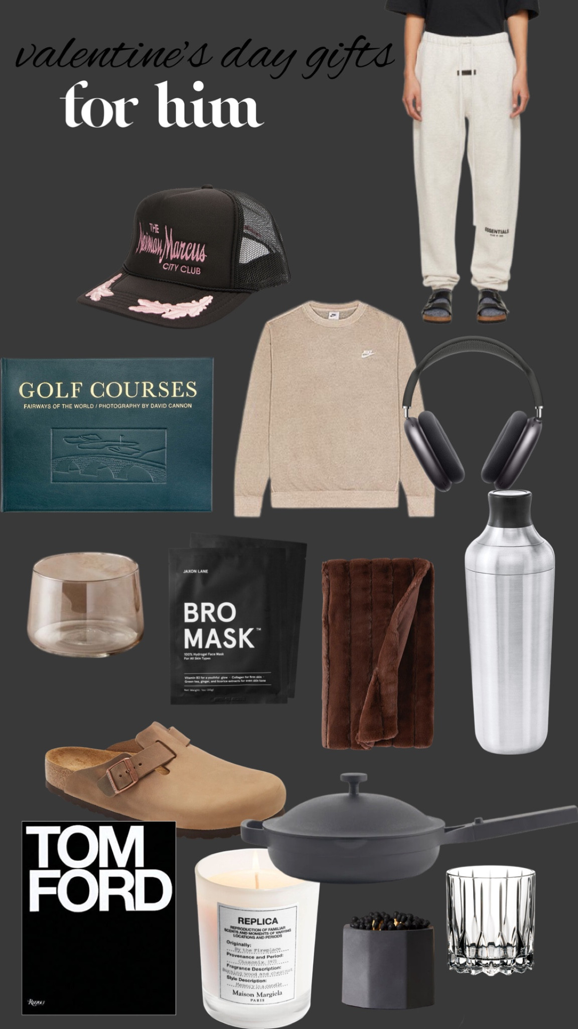 valentine’s day gifts for him🖤

#LTKSeasonal #LTKGiftGuide #LTKmens