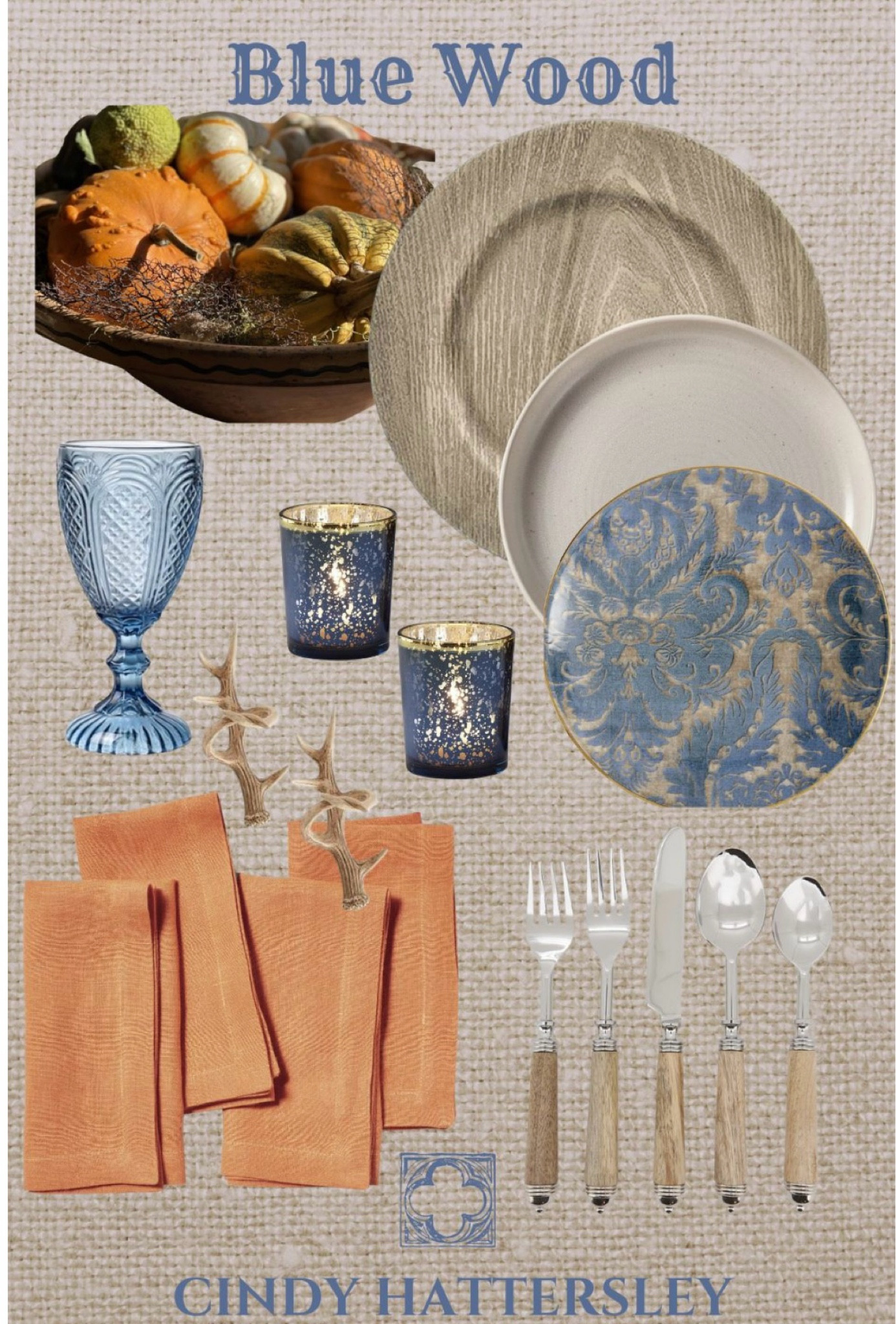 Blue and orange fall tablescape
#falltablescape #falltable

#LTKSeasonal #LTKHoliday #LTKHome