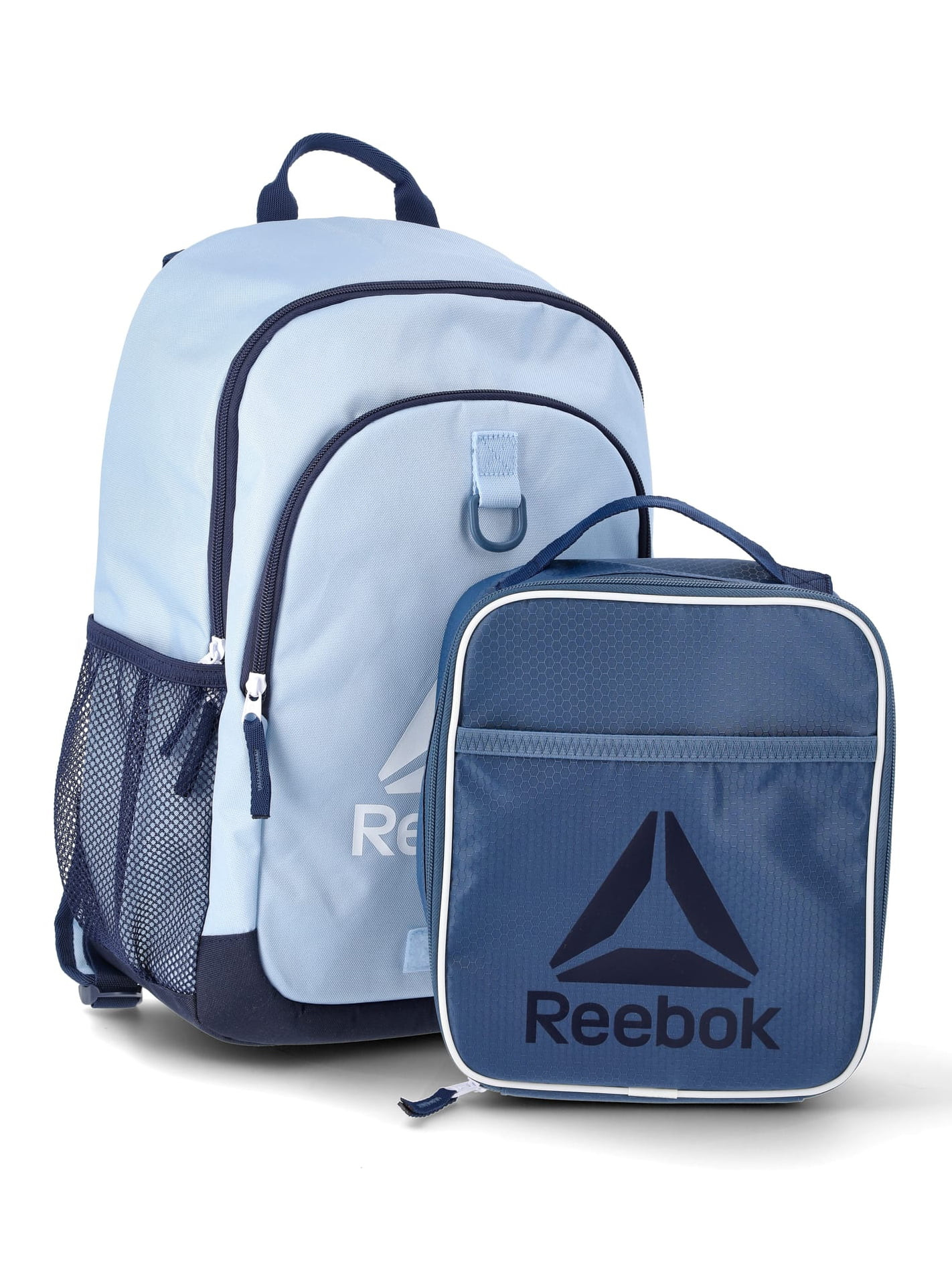 Reebok Unisex Kids' Charlie 17" Laptop Backpack with Lunch Box, 2-Piece Set, Blue | Walmart (US)