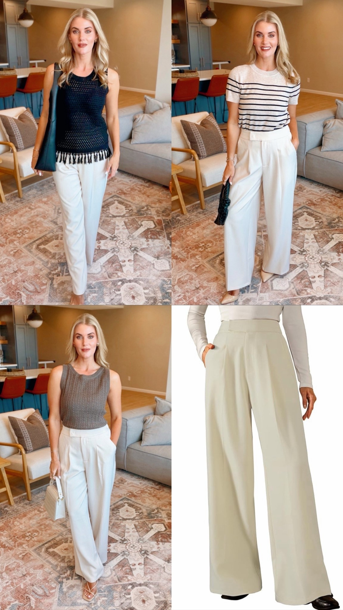 Spring capsule wardrobe, workwear, spring outfits – wearing a small in the tops and trouser pants. Take 5% off with code ARACHCLOZ #AmazonFashion ￼

#LTKSaleAlert #LTKWorkwear #LTKootd