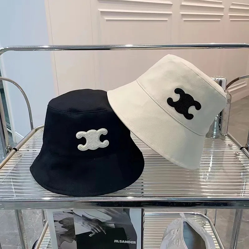 Bucket Designer Hats Solid Color Fashion Charm Embroidery Women Men Sunshade Couple Hat Hundred T... | DHGate