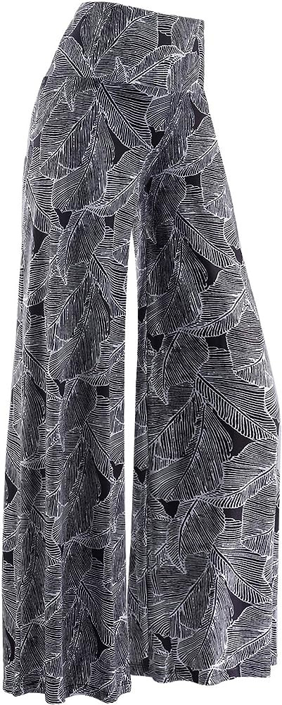 Arolina Women's Stretchy Wide Leg Palazzo Lounge Pants Casual Comfy High Waist Palazzo Pants | Amazon (US)