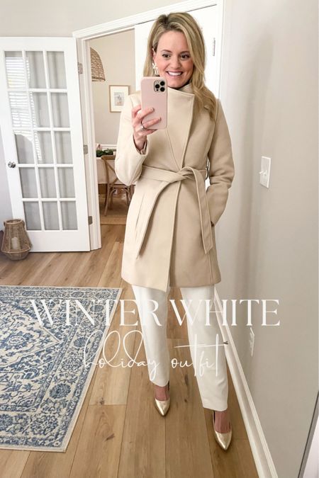 Winter white outfit in the newest reel on IG! 

#LTKstyletip #LTKHoliday #LTKSeasonal