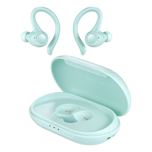 onn. Bluetooth True Wireless Earbuds, Aqua, AAAAQU100024301 - Walmart.com | Walmart (US)