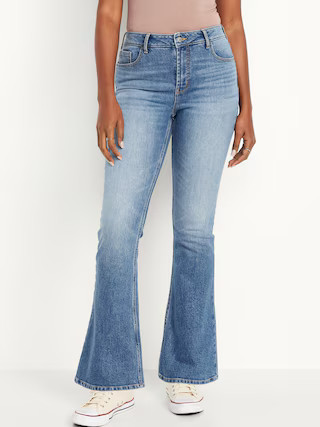 Extra High-Waisted Flare Jeans | Old Navy (US)