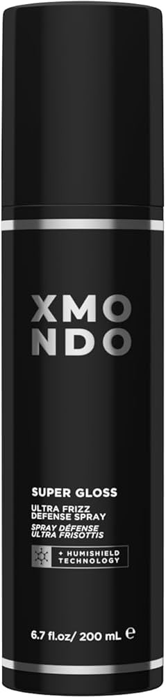 XMONDO Hair Super Gloss Ultra Frizz Defense Spray, Advanced Vegan Anti-Frizz Treatment with Humis... | Amazon (US)