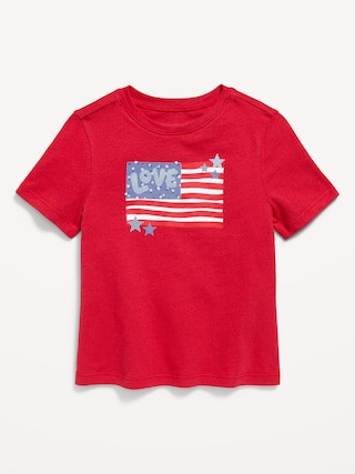 Short-Sleeve Graphic T-Shirt for Toddler Girls | Old Navy (US)