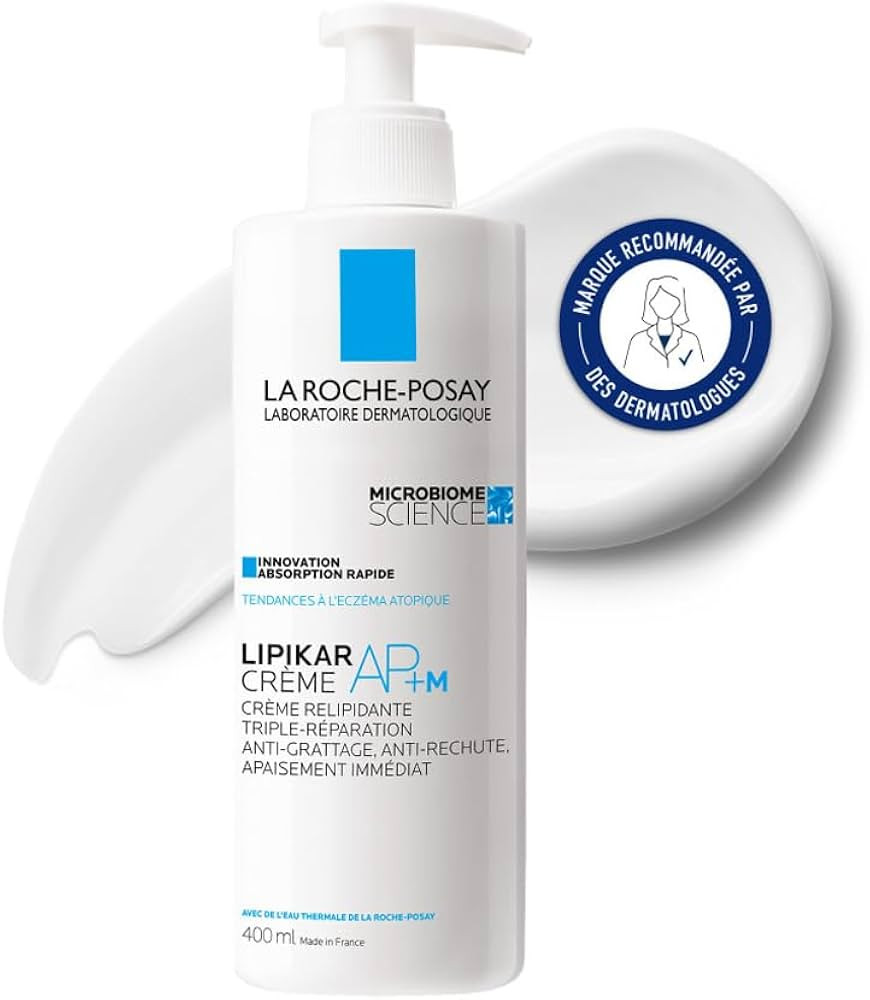 La Roche-Posay - Lipikar Lipid-Replenishing Cream AP+M - Moisturizing Body Cream - Soothes Dry an... | Amazon (UK)