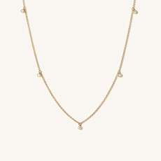 Diamonds Station Necklace - $320 | Mejuri (Global)