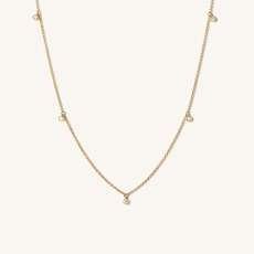 Diamonds Station Necklace | Mejuri (Global)