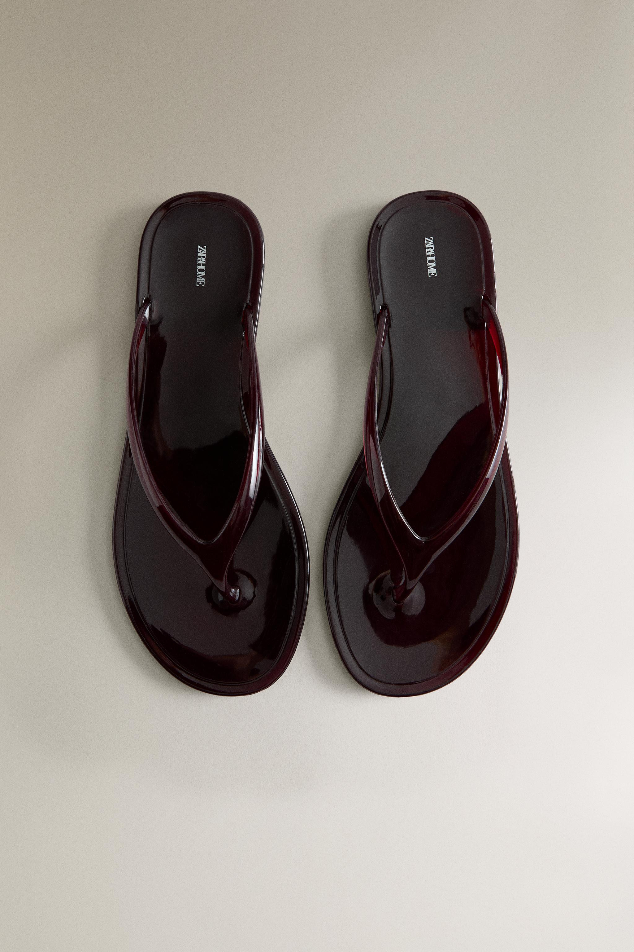 FLAT JELLY SANDALS | Zara UK