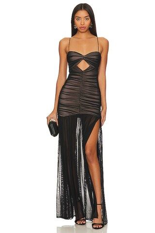 Nookie Monroe Gown in Black from Revolve.com | Revolve Clothing (Global)