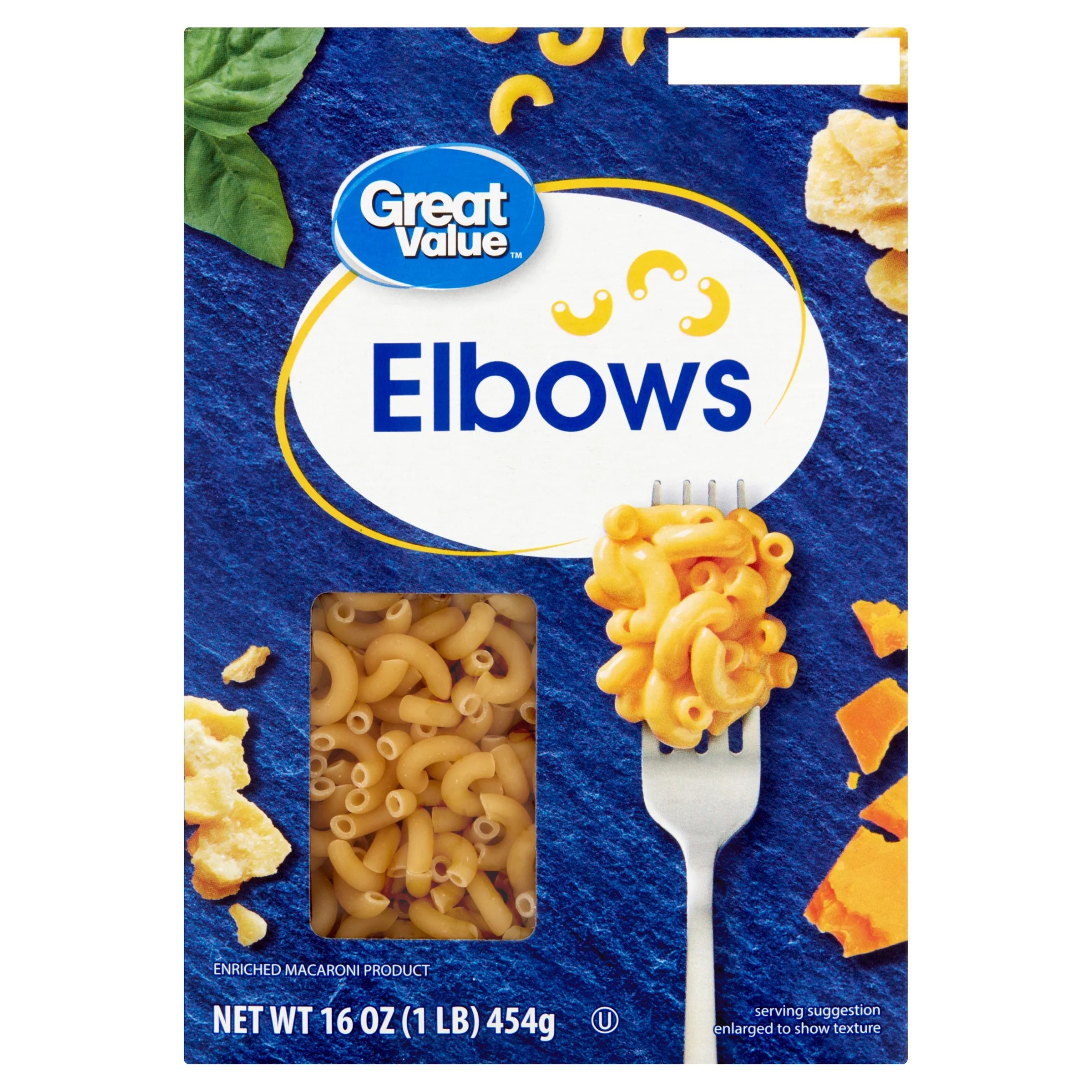 Great Value ELBOWS, 16OZ - Walmart.com | Walmart (US)