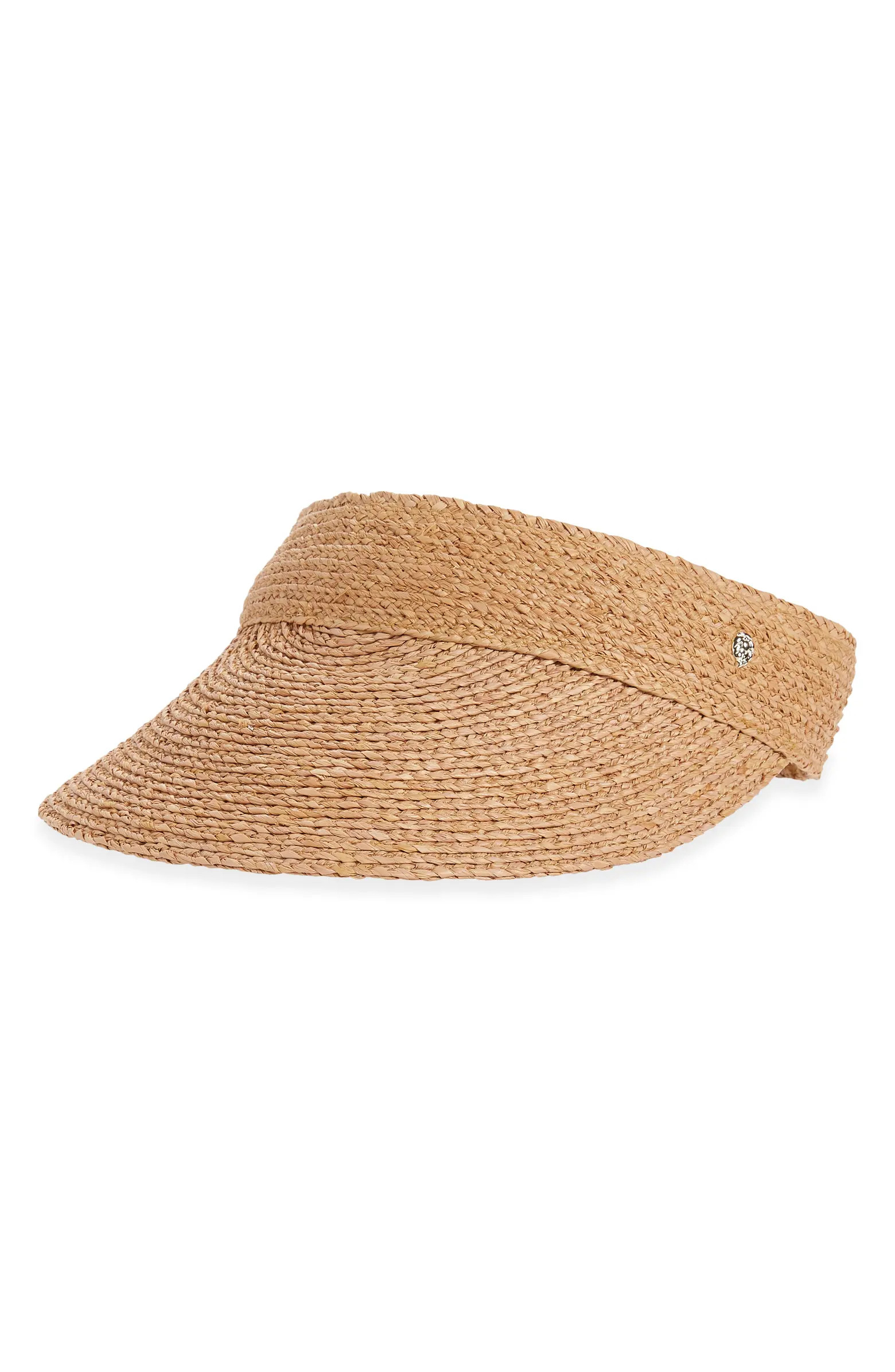 Helen Kaminski Dunne Raffia Visor | Nordstrom | Nordstrom