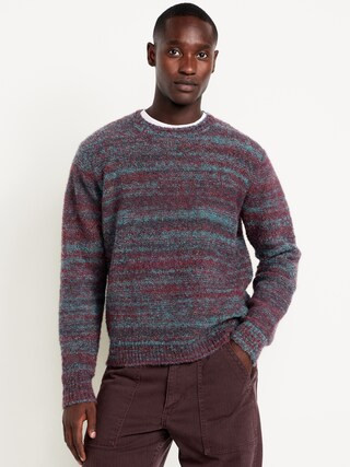 Wool-Blend Crew-Neck Sweater | Old Navy (US)