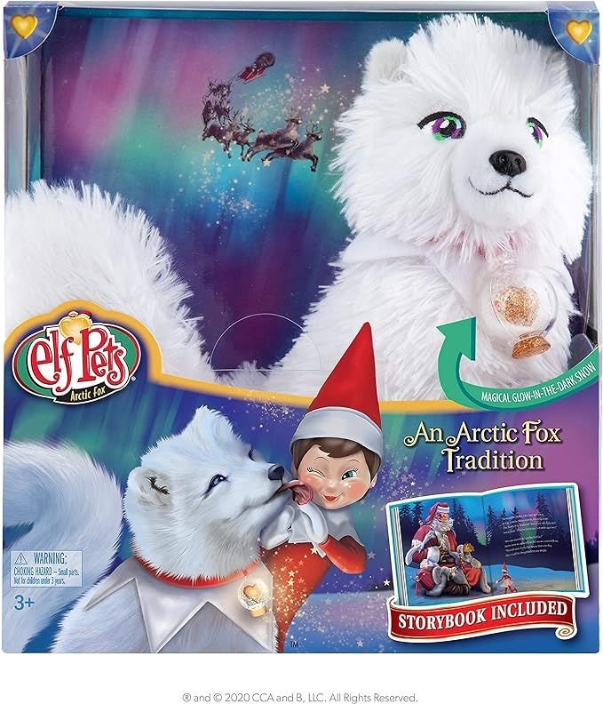 Elf Pets: an Artic Fox Tradition - Huggable Elf Pet Arctic Fox Stuffed Animal - Includes Beautifu... | Amazon (US)