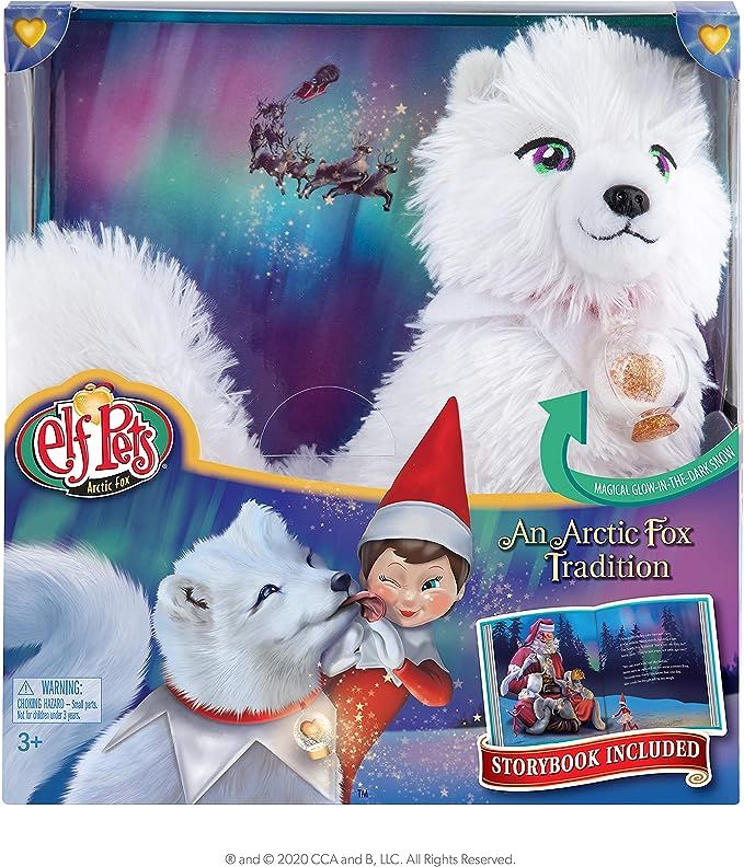 Elf Pets: an Artic Fox Tradition - Huggable Elf Pet Arctic Fox Stuffed Animal - Includes Beautifu... | Amazon (US)