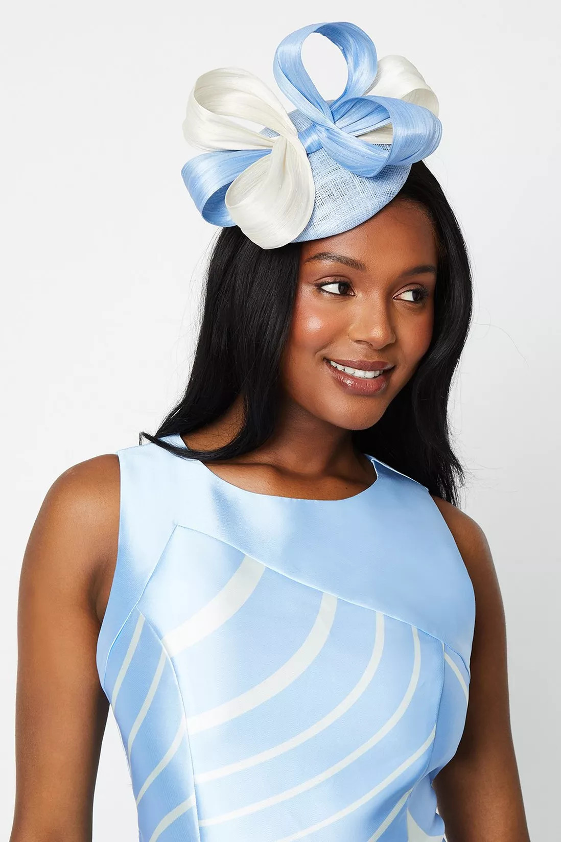 Lisa Tan Looped Bow Pillbox Fascinator | Debenhams UK
