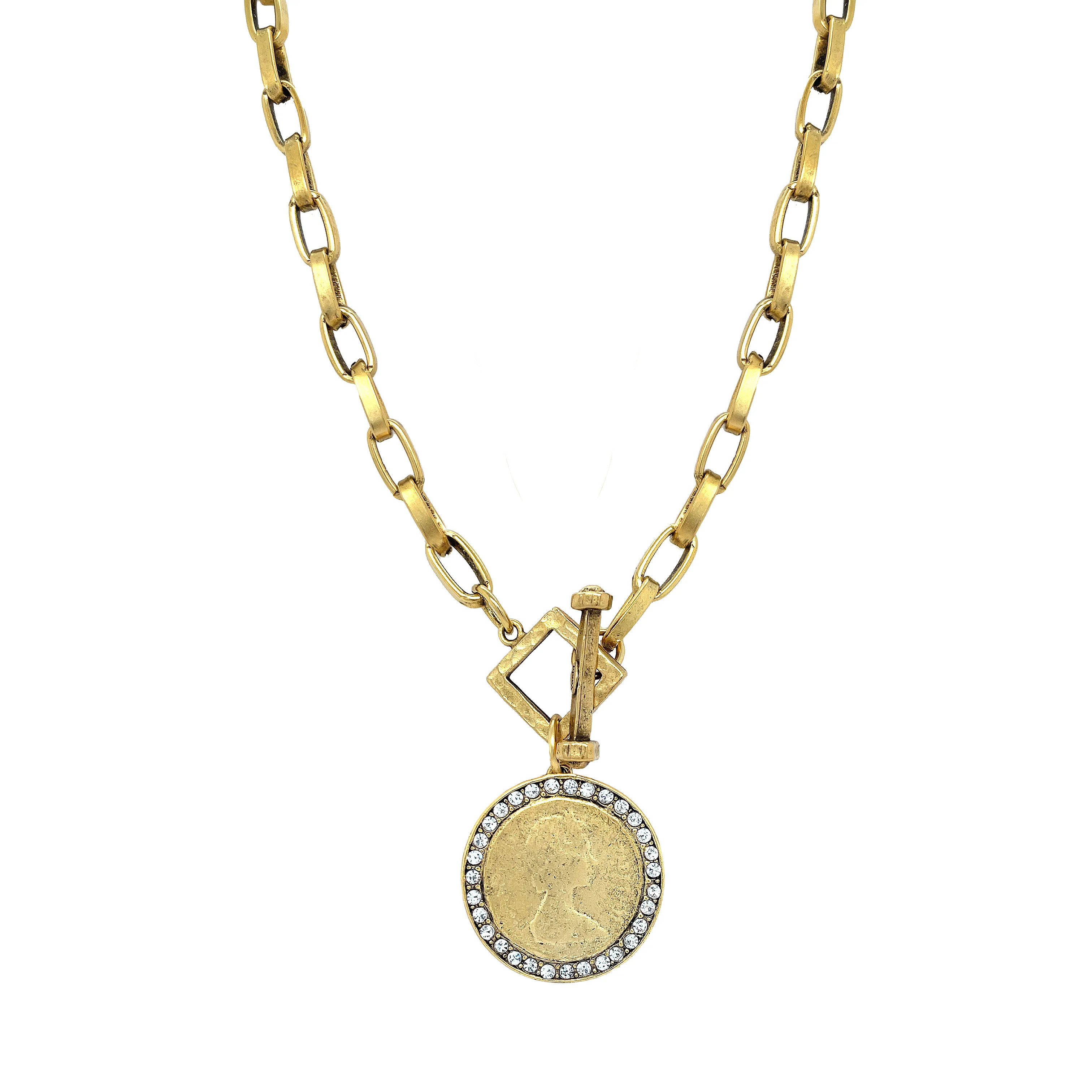 Coin Pendant Necklace | Jennifer Miller Jewelry