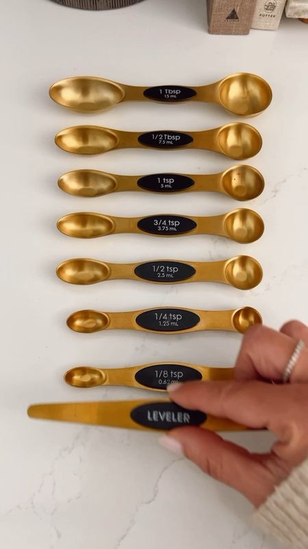 Amazon Magnetic Measuring Spoons, Amazon kitchen finds, kitchen gadgets, measuring spoons

#LTKhome #LTKVideo #LTKfindsunder50