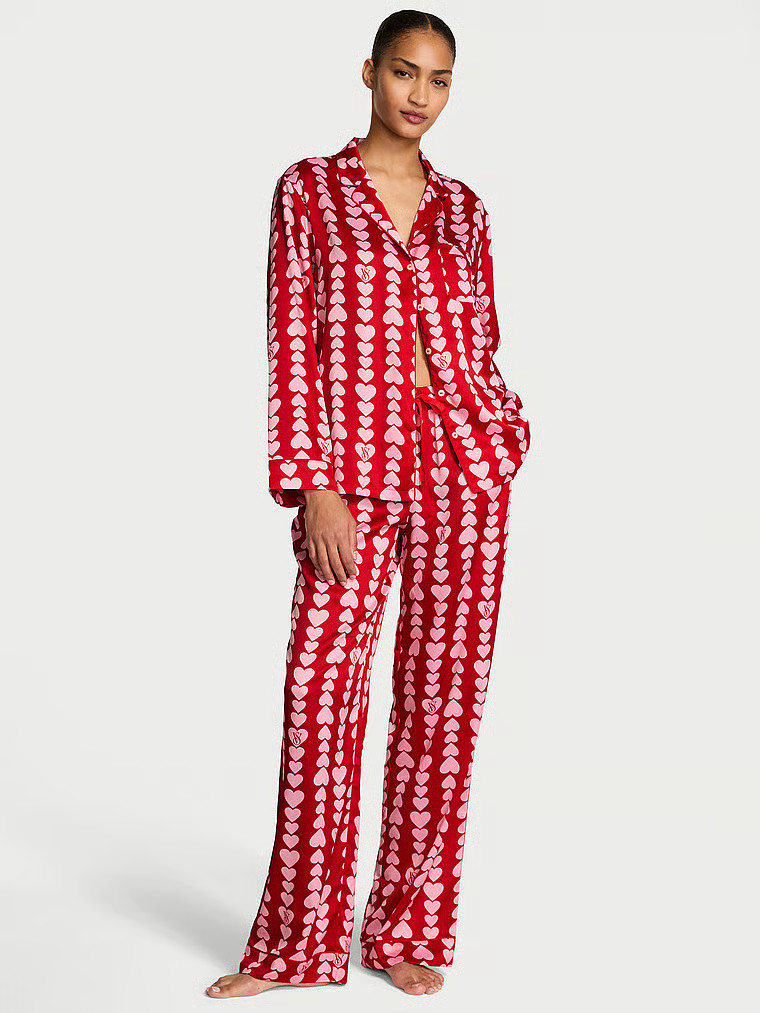 Victoria's SecretSignature Satin Long Pajama SetRating: 4.6 of 5 (4.6)1801 Reviews600+ bought in ... | Victoria's Secret (US / CA )