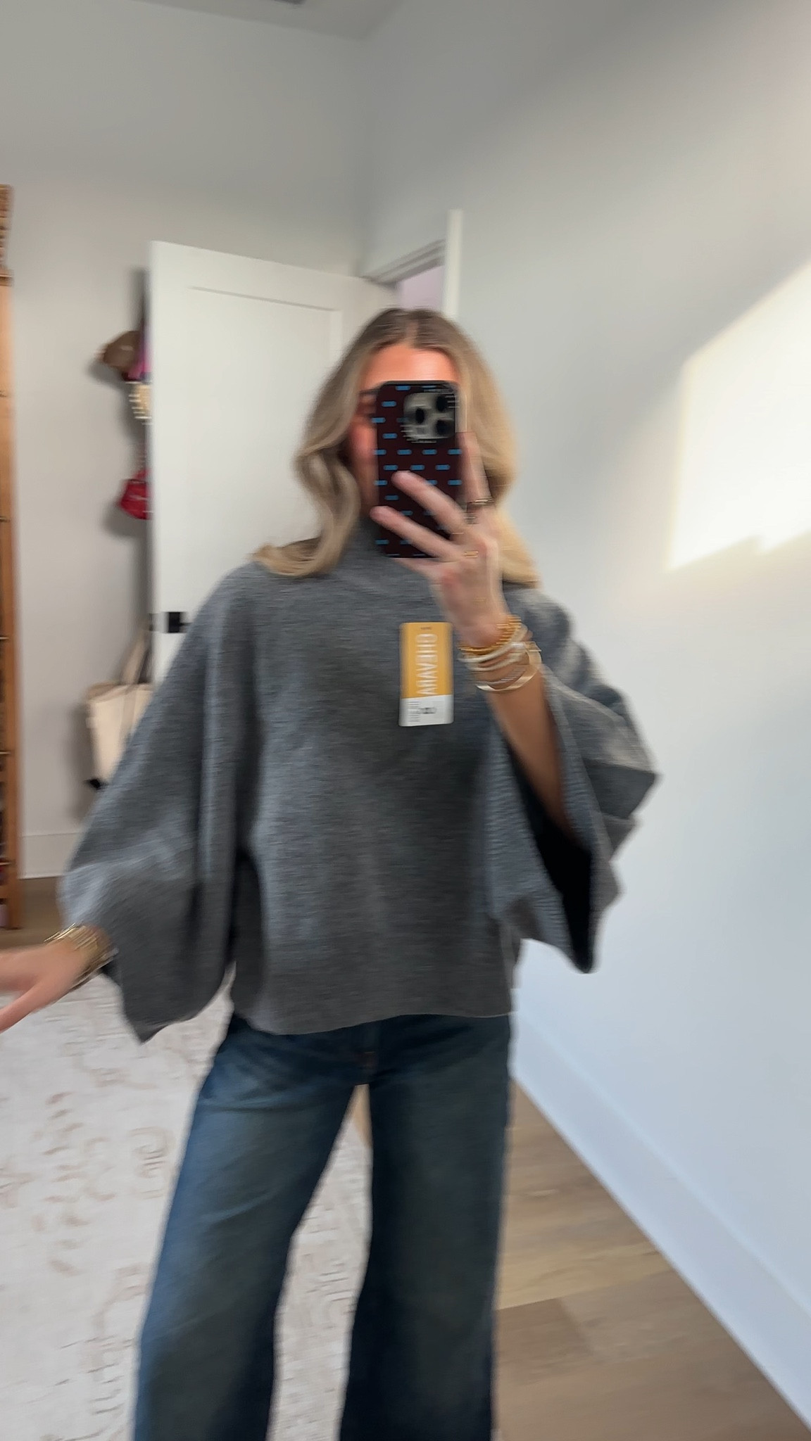 Amazon size small Chevara Women’s Cropped Pullover Sweater Minimalism High Neck Wide Sleeve Solid Color Knitted Jumper Tops

#LTKSaleAlert #LTKSeasonal #LTKootd