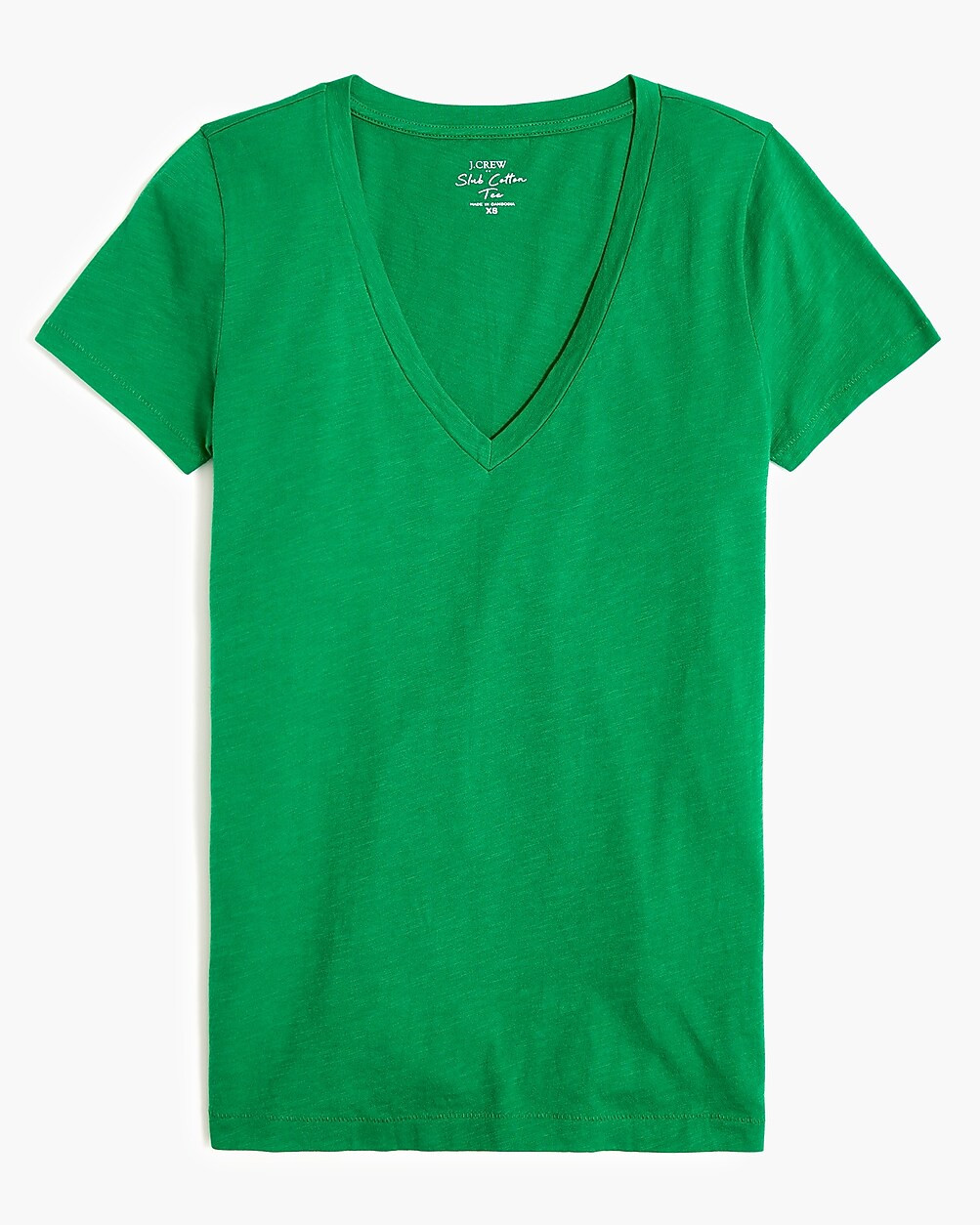 Vintage slub cotton V-neck tee | J.Crew Factory