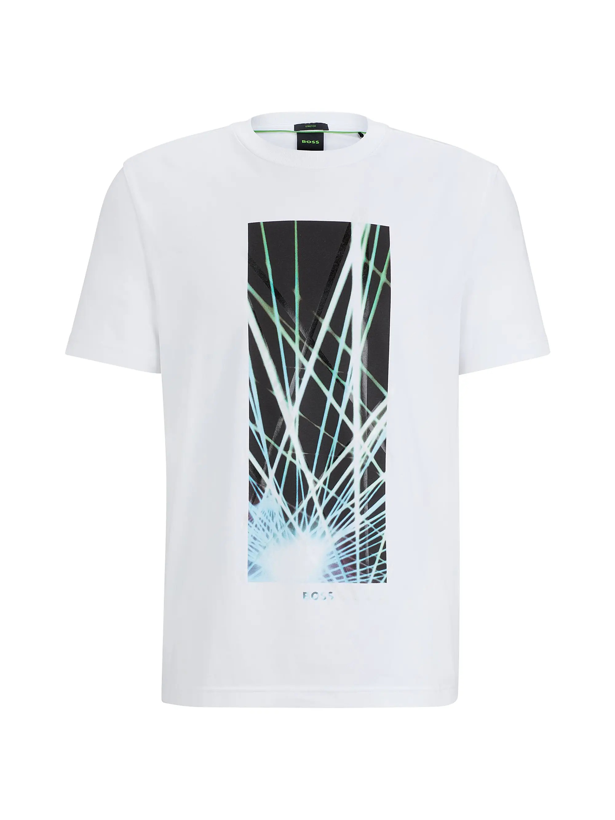 Regular-Fit T-Shirt in Stretch Cotton | Saks Fifth Avenue