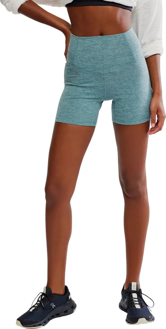 FP Movement Never Better Heathered Bike Shorts | Nordstrom