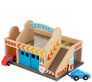 Melissa & Doug Service Station Parking Garage | QVC